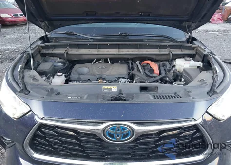 2021 Toyota Highlander Hybrid Limited из США, поврежденный, VIN 5TDXBRCH0MS527893